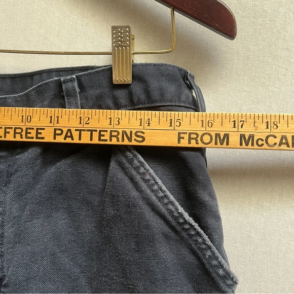 Carhartt distressed dungaree wor pants Sz 32 - Picture 8 of 9